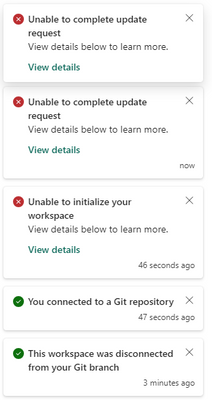 Git Integration Issues - Microsoft Fabric Community