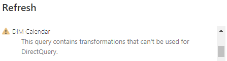 Power Platform Dataflows DirectQuery mode stopped ... - Microsoft ...