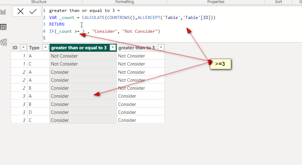 Adding a calculated column based on row counts wit... - Microsoft ...