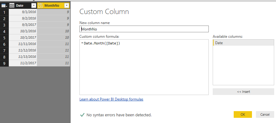 Solved: Sort by column not working - fiscal year months - Microsoft ...