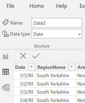 Solved: Column Date not recognized in "Report View" - Microsoft Fabric ...