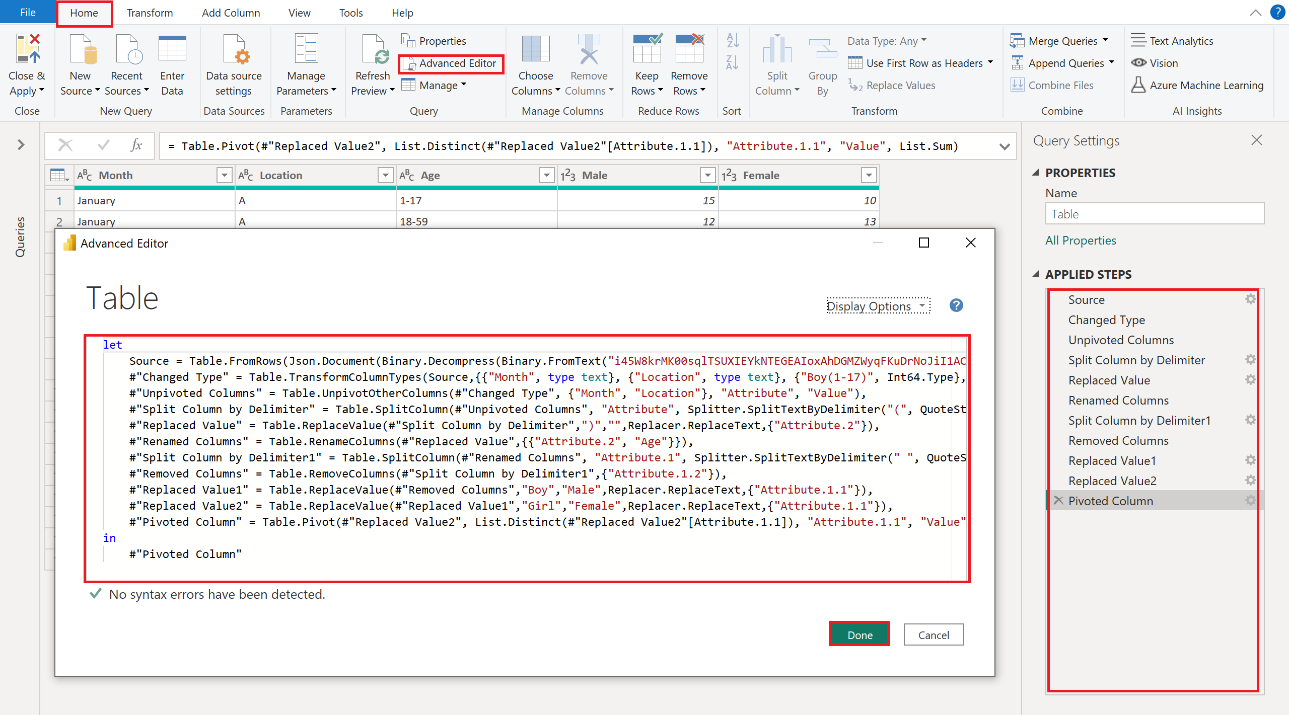 Create rows from columns - Microsoft Fabric Community