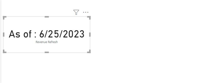 how to show in power bi desktop last refresh date ... - Microsoft ...