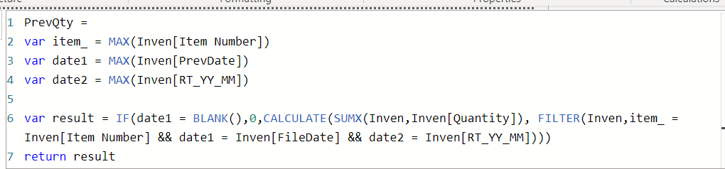 Finding total value from previous month - Microsoft Fabric Community