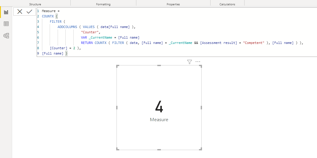 Solved: DAX Measure - Count If - Microsoft Fabric Community