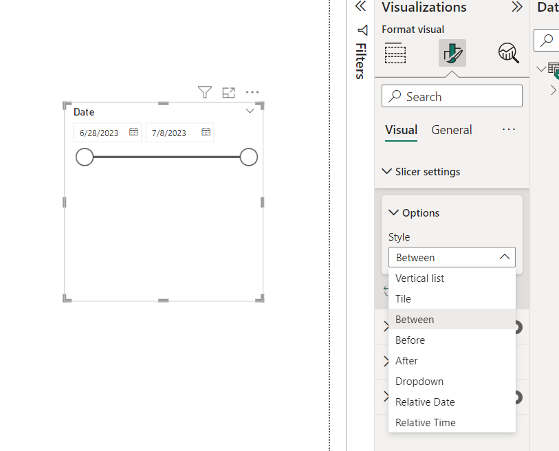 date slicer not refreshing - Microsoft Fabric Community
