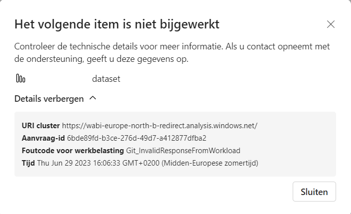 PBIP Git Integration Errors - Microsoft Fabric Community