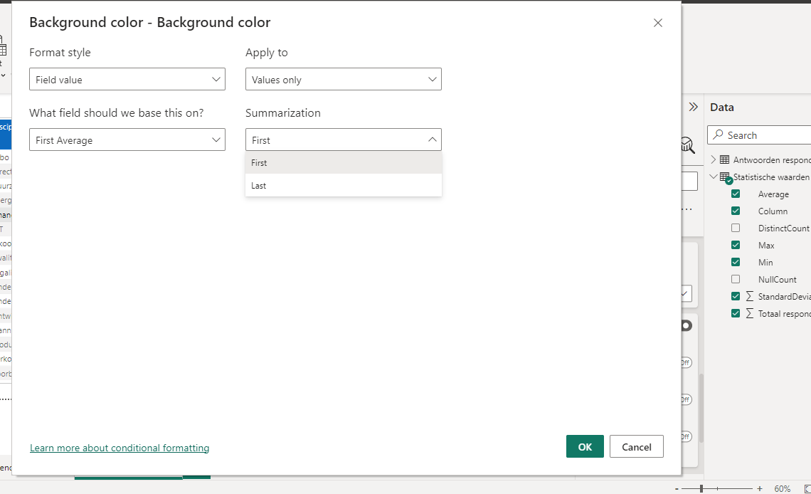 add cell color based on value table - Microsoft Fabric Community