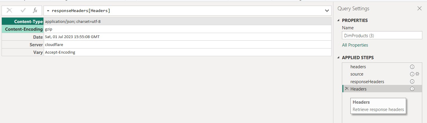 Get API response headers - Microsoft Fabric Community