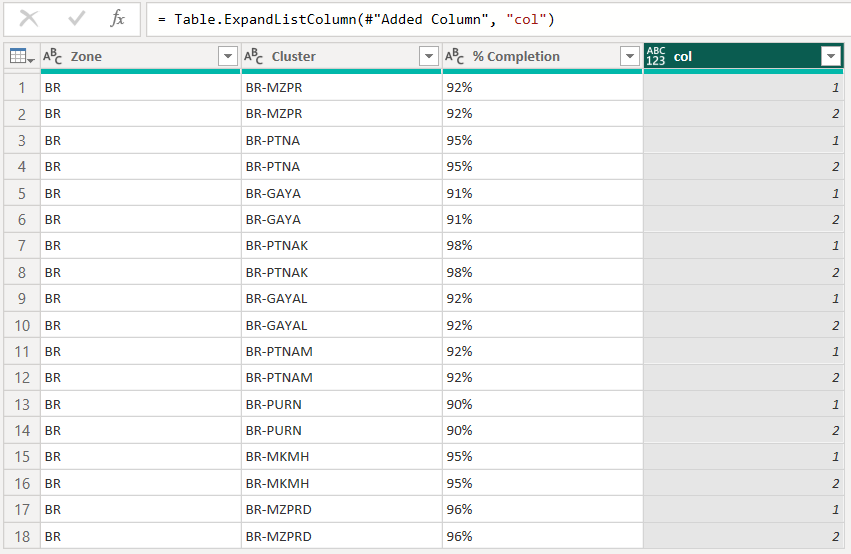 power BI query editor - Microsoft Fabric Community