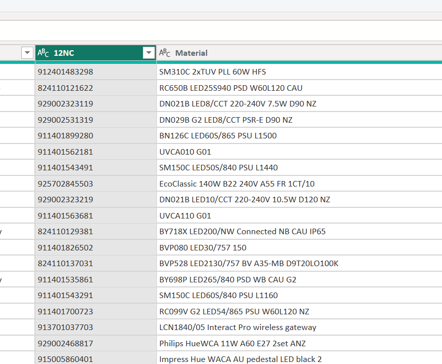 Solved: a column of data in source table missing in report ...