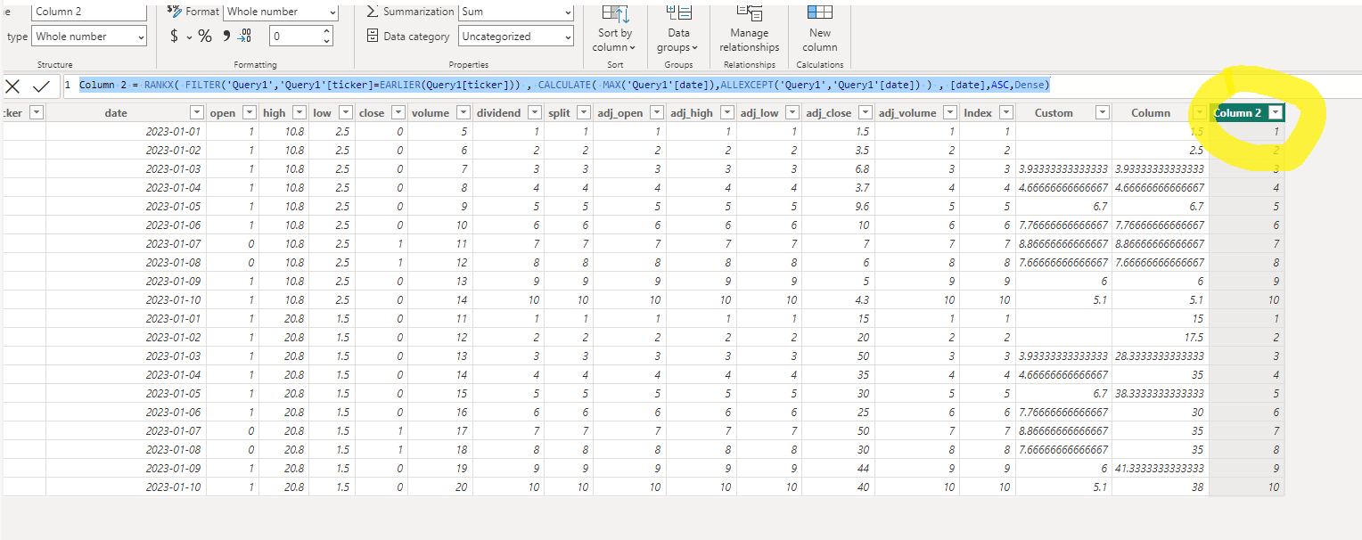 Conditional Simple Moving Average - Microsoft Fabric Community