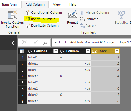 Solved: filling blanks with previous column text - Microsoft Fabric ...