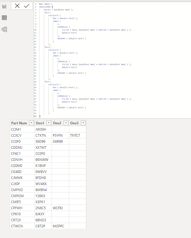Solved: Table Array - Microsoft Fabric Community