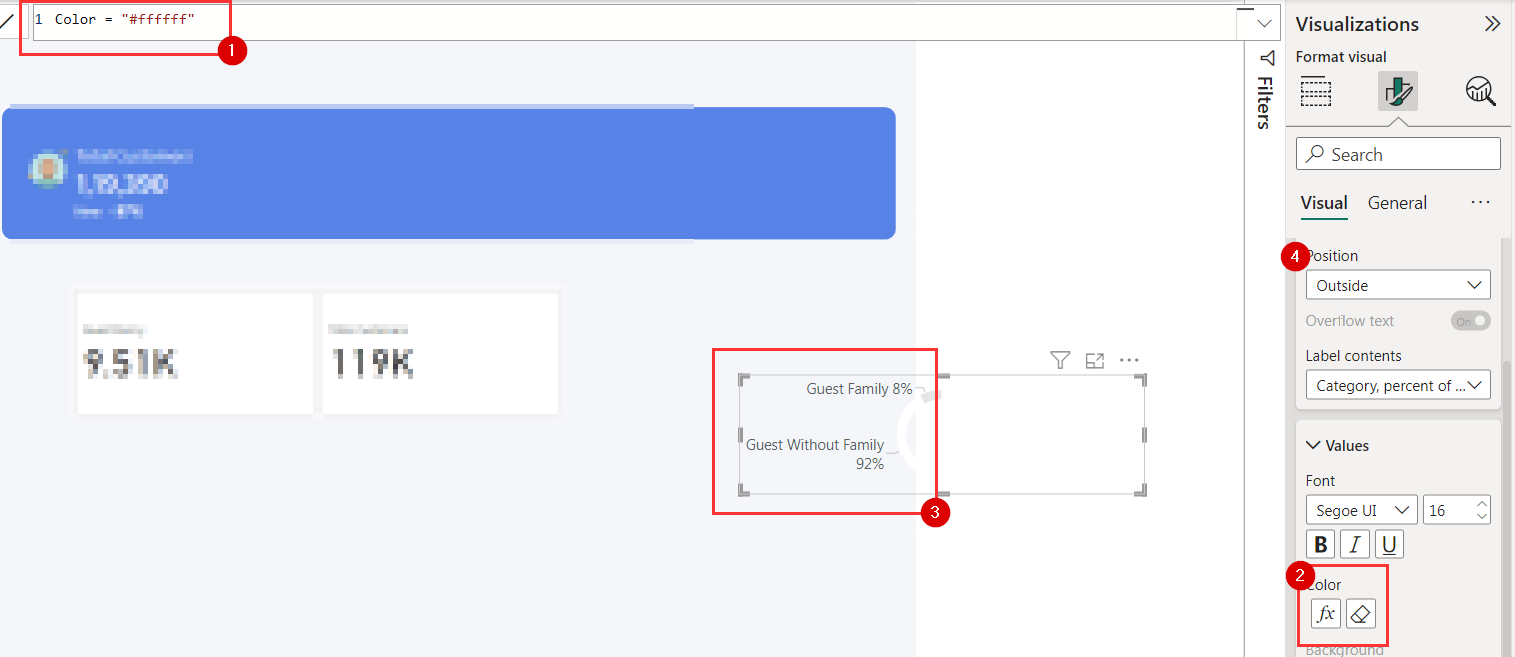 Donut Chart Bug - Outside details label font color... - Microsoft ...