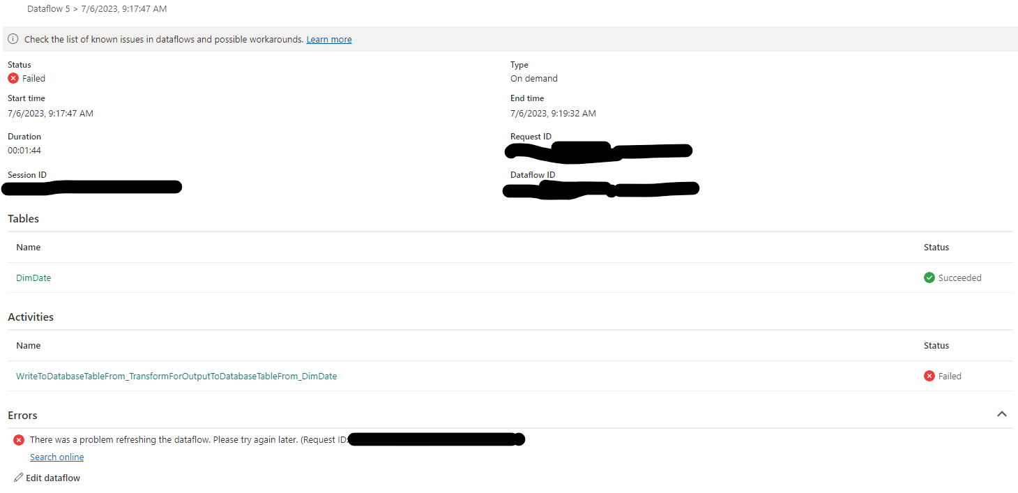 Solved: Named Pipe Error - Cant load data into Lakehouse - Microsoft ...