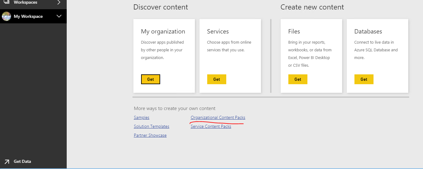 Solved: Content Pack Not Showing - Microsoft Fabric Community