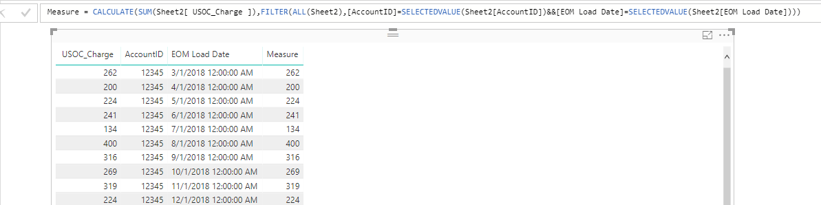 Solved: Measure Help Across Tables With Bridge - Microsoft Fabric Community