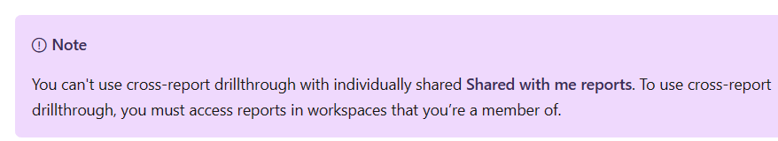Solved: Cross filter drillthrough Not working - Microsoft Fabric Community