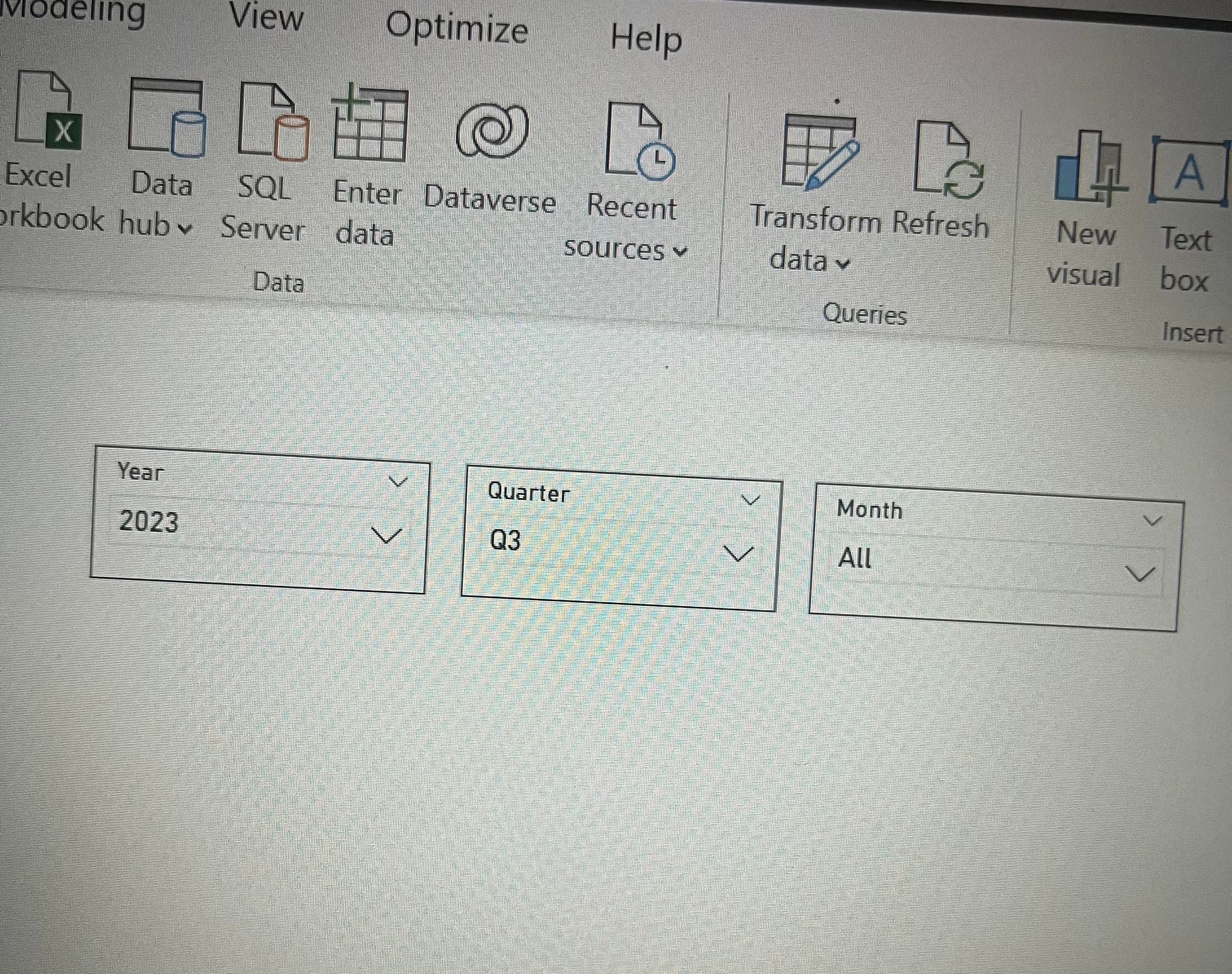 Dynamic slicer current quarter - Microsoft Fabric Community