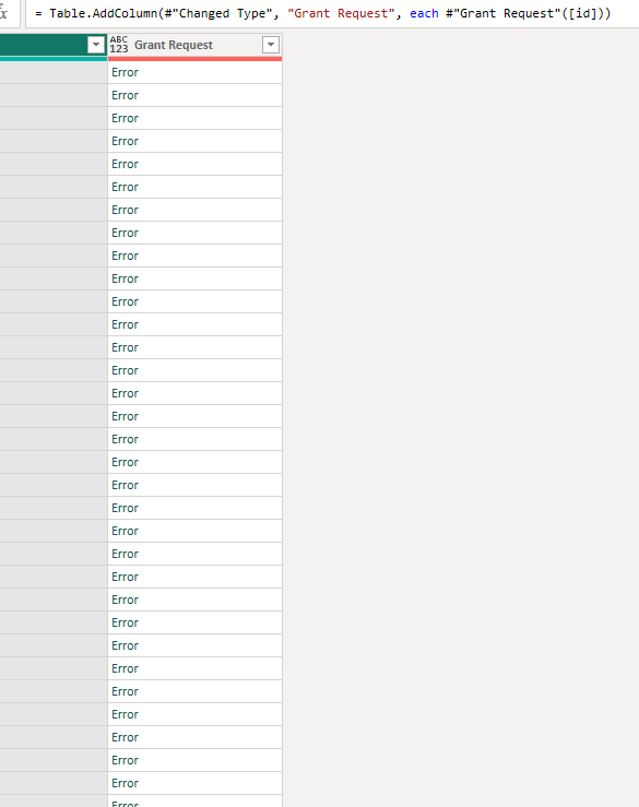 Power BI Advanced Editor Error-Expression.Error: T... - Microsoft ...