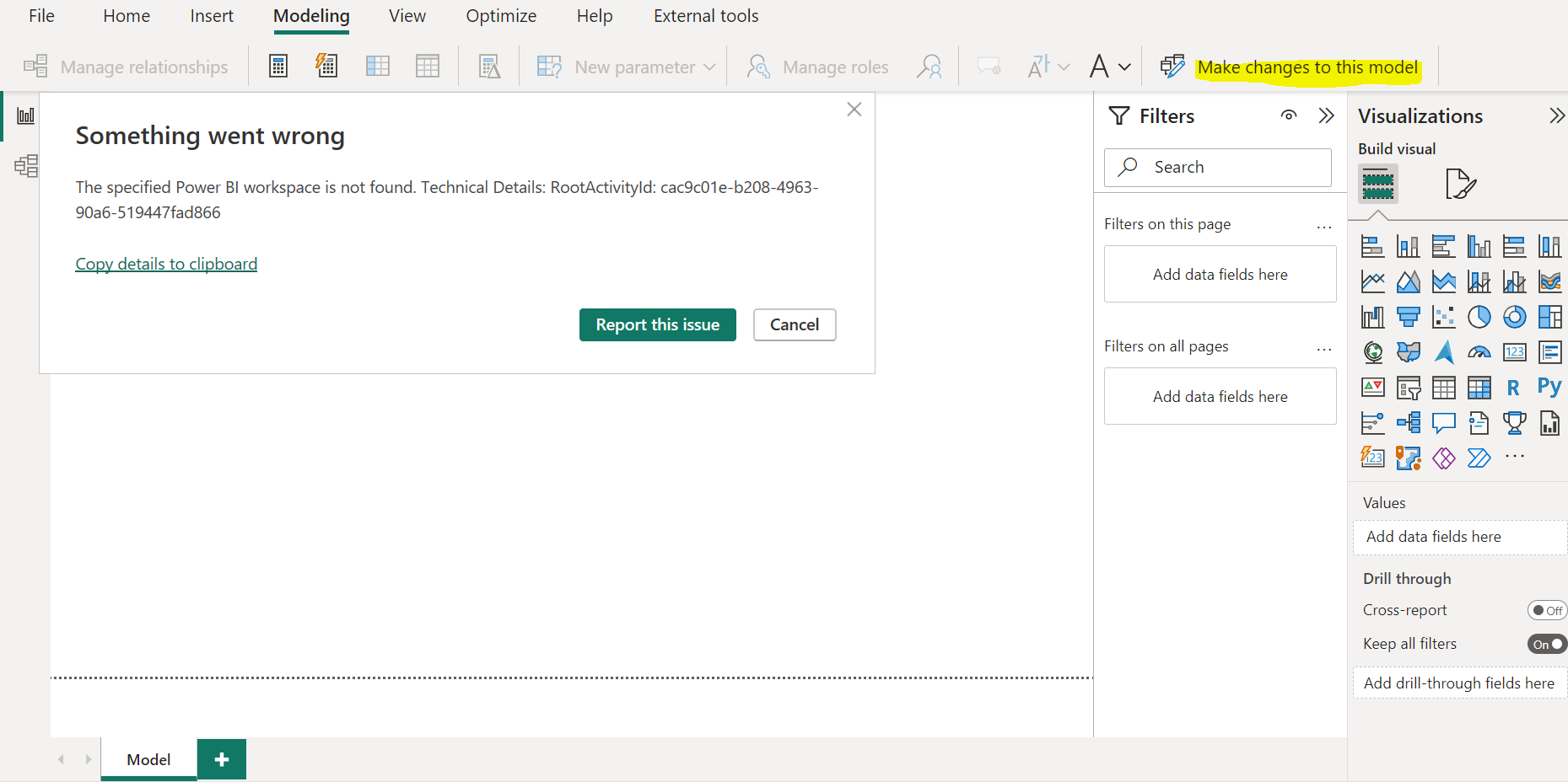 Solved: Fabric Lakehouse Data Source Local Model Error - Microsoft ...
