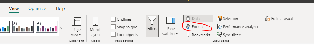 Solved: Format Button not sticking - Microsoft Fabric Community