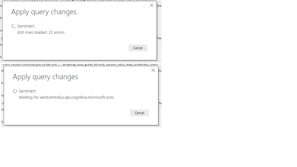 Text Analytics query saving taking too long - Microsoft Fabric Community