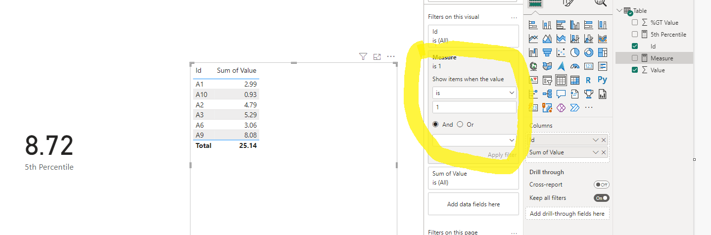 Solved: How to calculate 5th Percentile - Microsoft Fabric Community