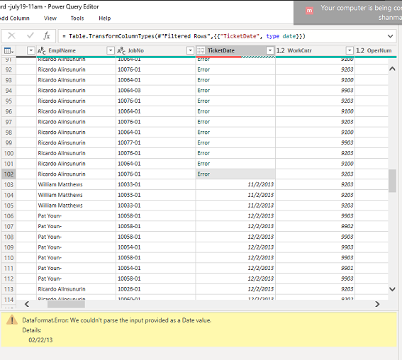 How to Fix This Date Column Format in Power BI its... - Microsoft ...