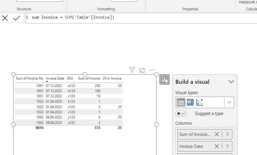 Solved: DAX Measure - To get only one value for multiple r ...
