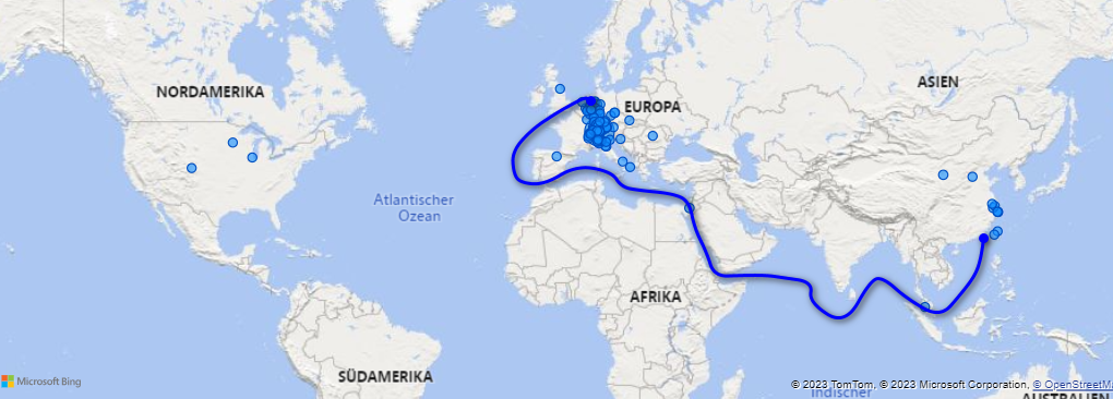 View supply chain routes on a map - Microsoft Fabric Community