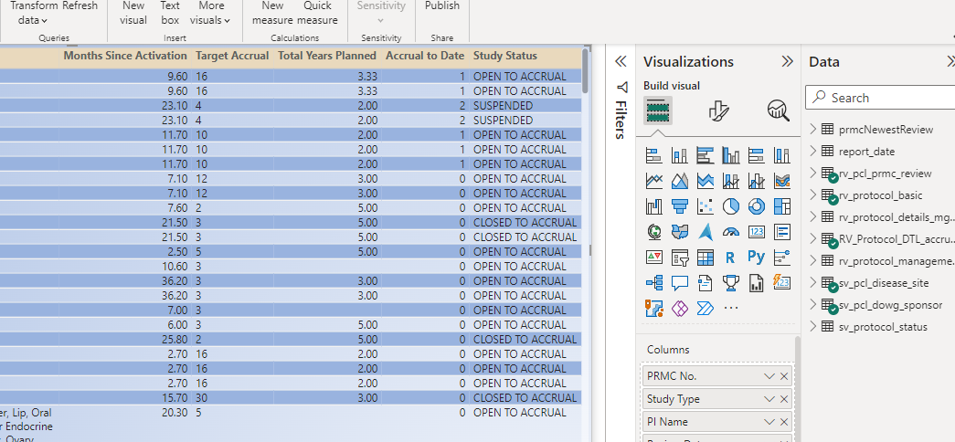 Create a calculation in a table visual, not in und... - Microsoft ...