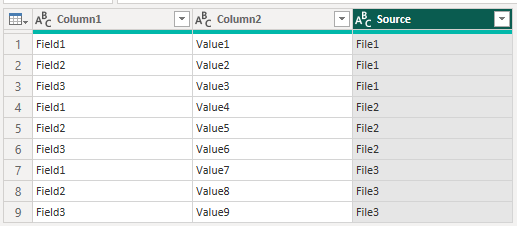 combine single column text files - Microsoft Fabric Community