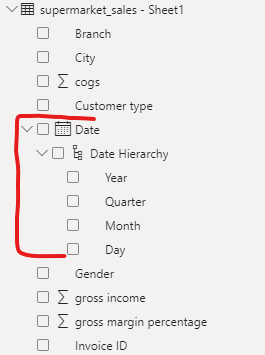 Date Hierarchy - Microsoft Fabric Community