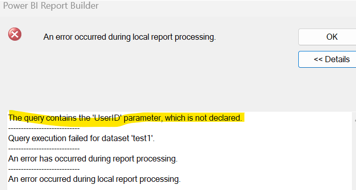 Row level security RSL in Paginated Reports. - Microsoft Fabric Community