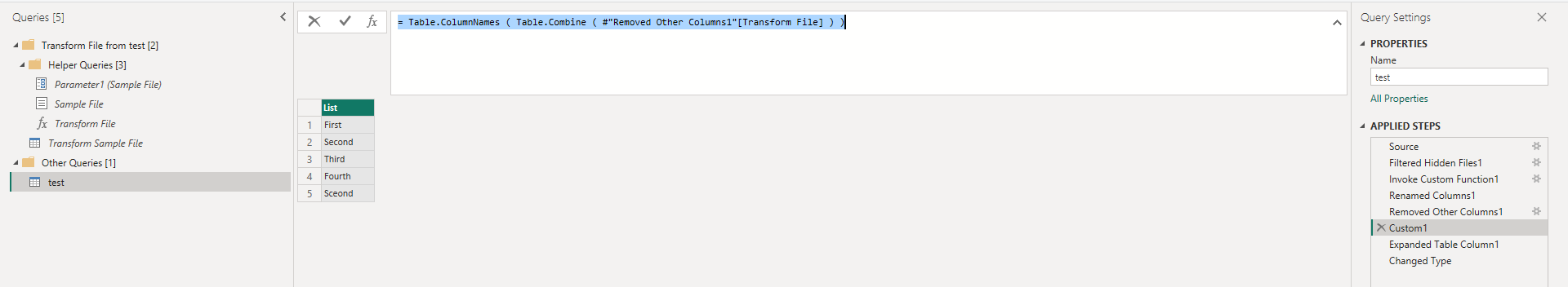 Solved: Misnamed column in Power Query - Microsoft Fabric Community