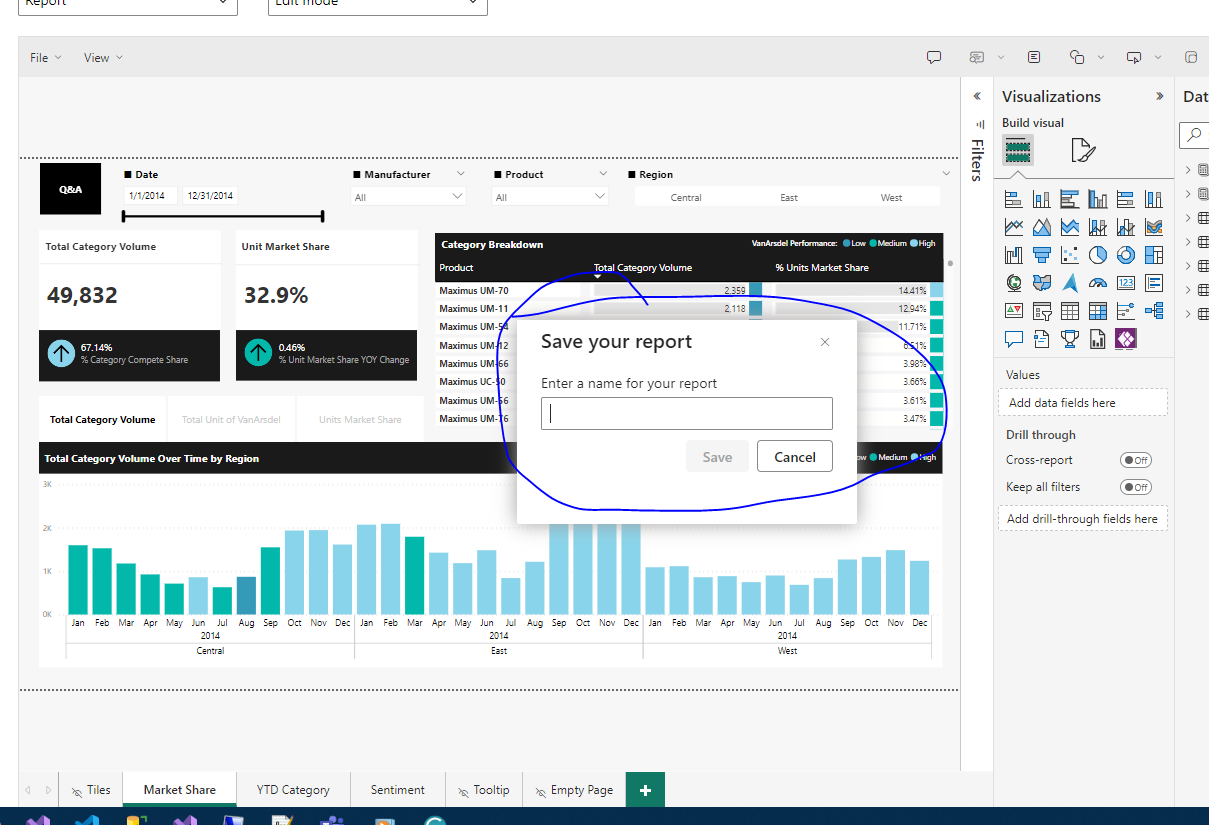 Power Bi Embedded : Invoke Action Bar saveAs comm... - Microsoft Fabric ...