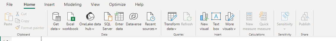 Quick Access Toolbar - Microsoft Fabric Community