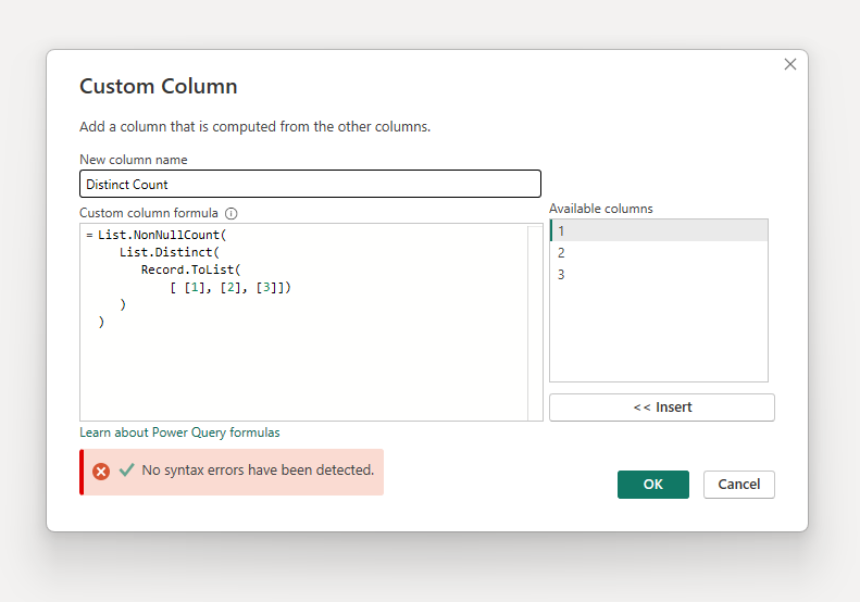 Add a column with rowwise calculation - Microsoft Fabric Community