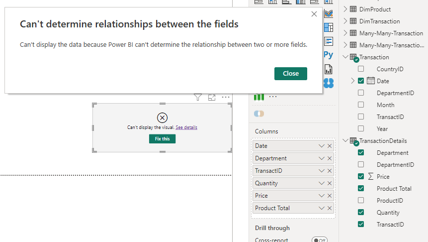 Power BI relationships - Microsoft Fabric Community