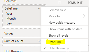 Change Datetime to Date in live connection - Microsoft Fabric Community