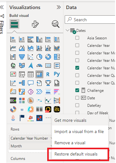 Random visuals being added automatically - Microsoft Fabric Community