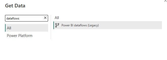 Dataflows Missing as "Get Data" Option - Microsoft Fabric Community
