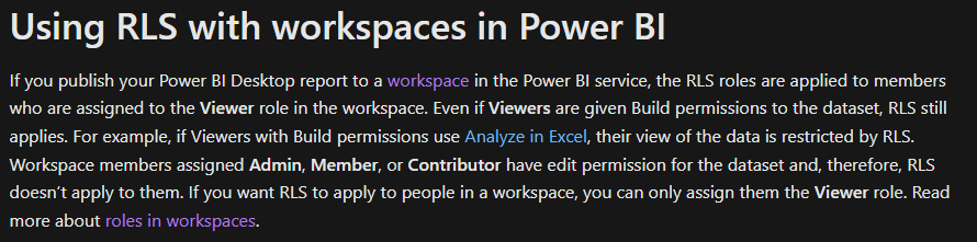 Power BI row level security - Microsoft Fabric Community