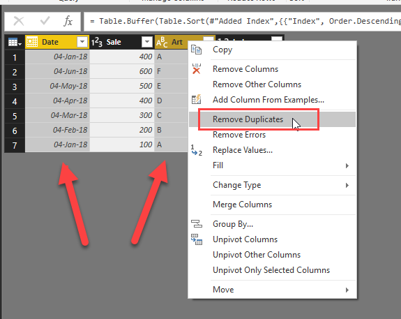 Solved: Removing duplicate data - Microsoft Fabric Community