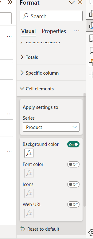 Changing a table row colour when selected - Microsoft Fabric Community