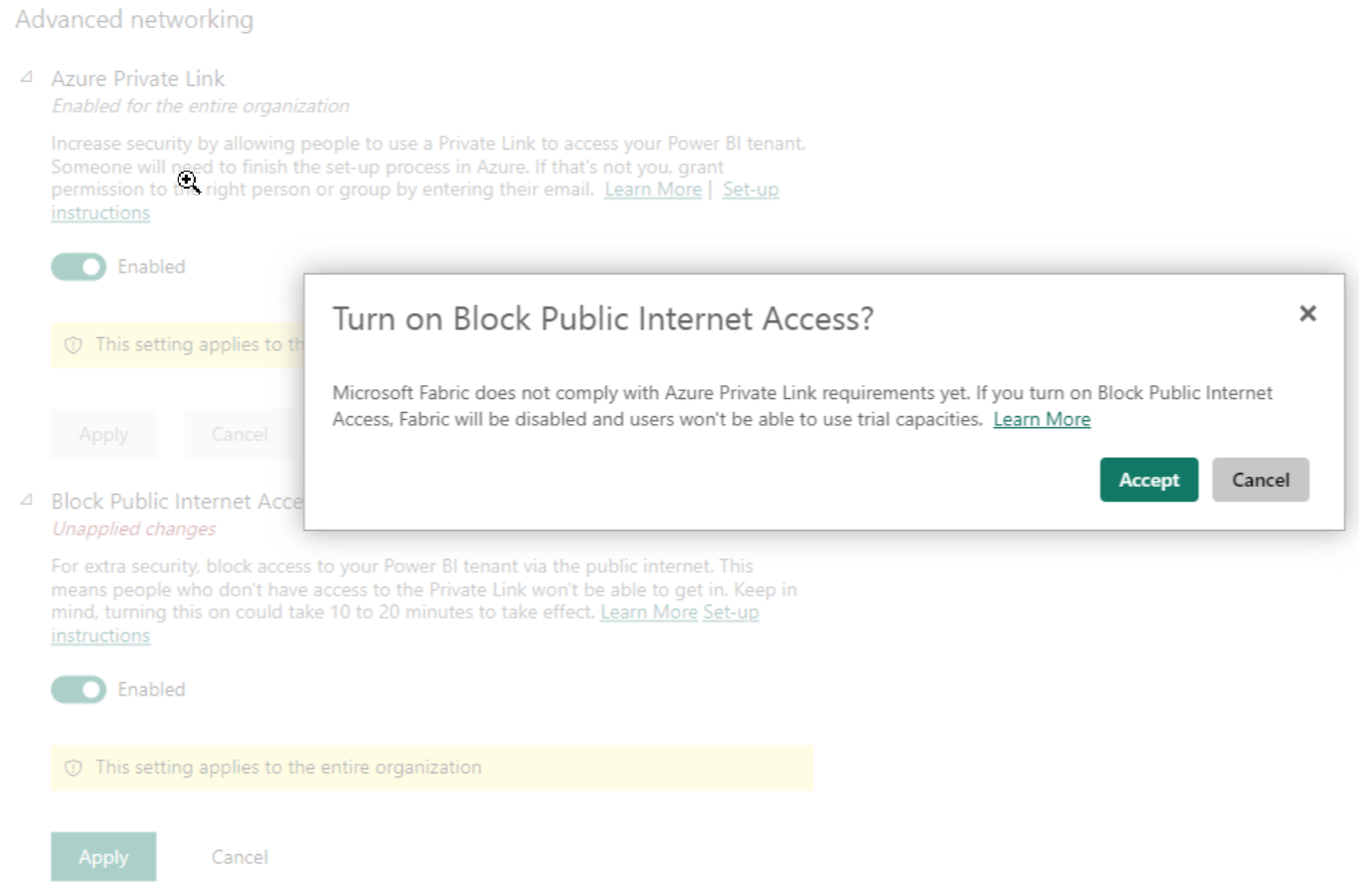 Solved: Enabling Publish to Web issue with Fabric Trial - Microsoft ...
