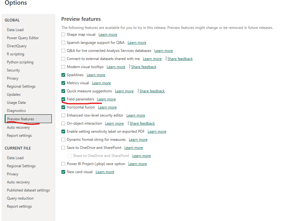 Solved: Asking about Field parameters start method - Microsoft Fabric ...