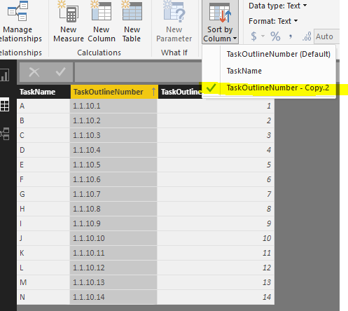 Solved: Sorting table issues - Microsoft Fabric Community